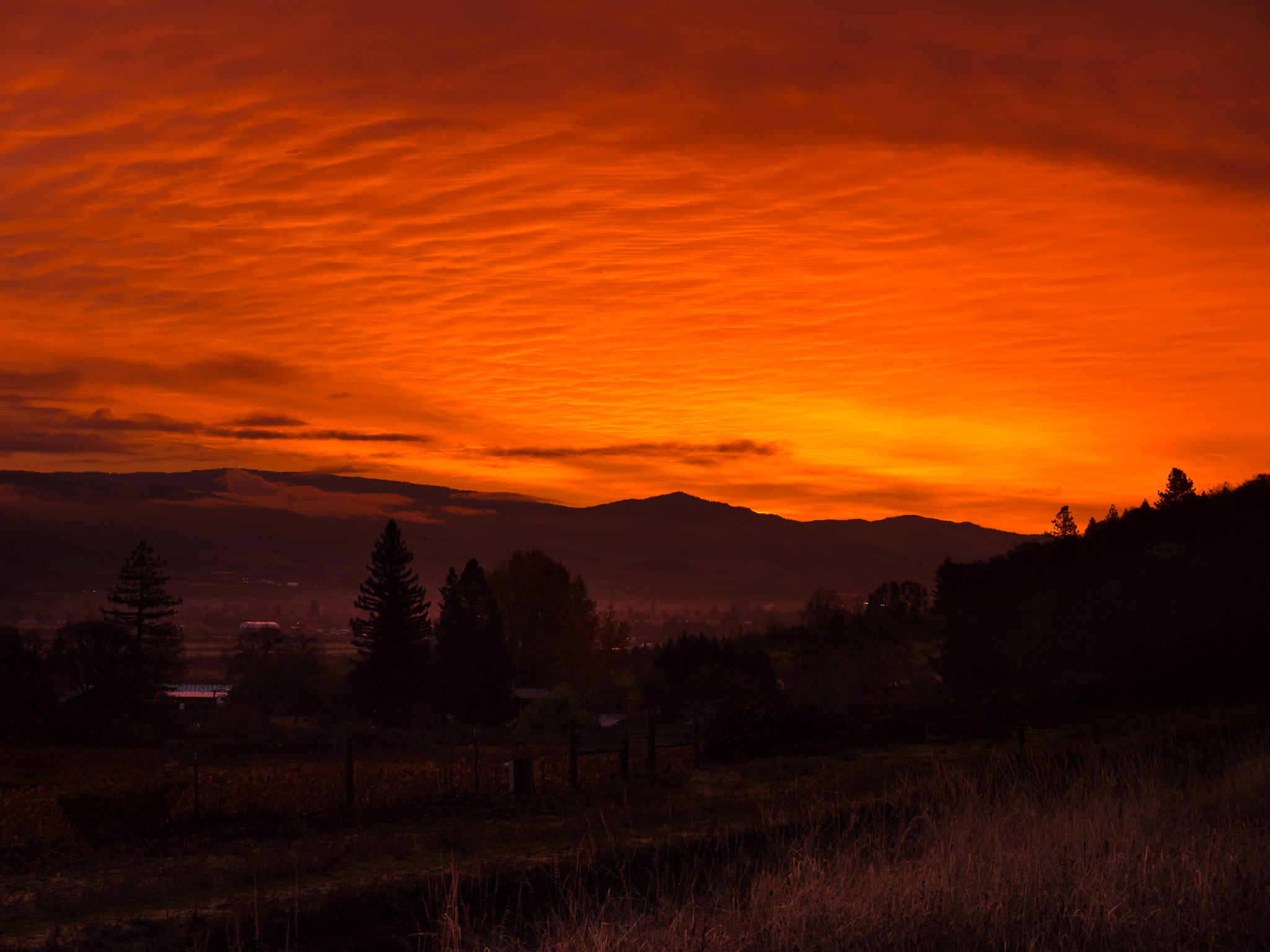 Sunrise in Southern Oregon